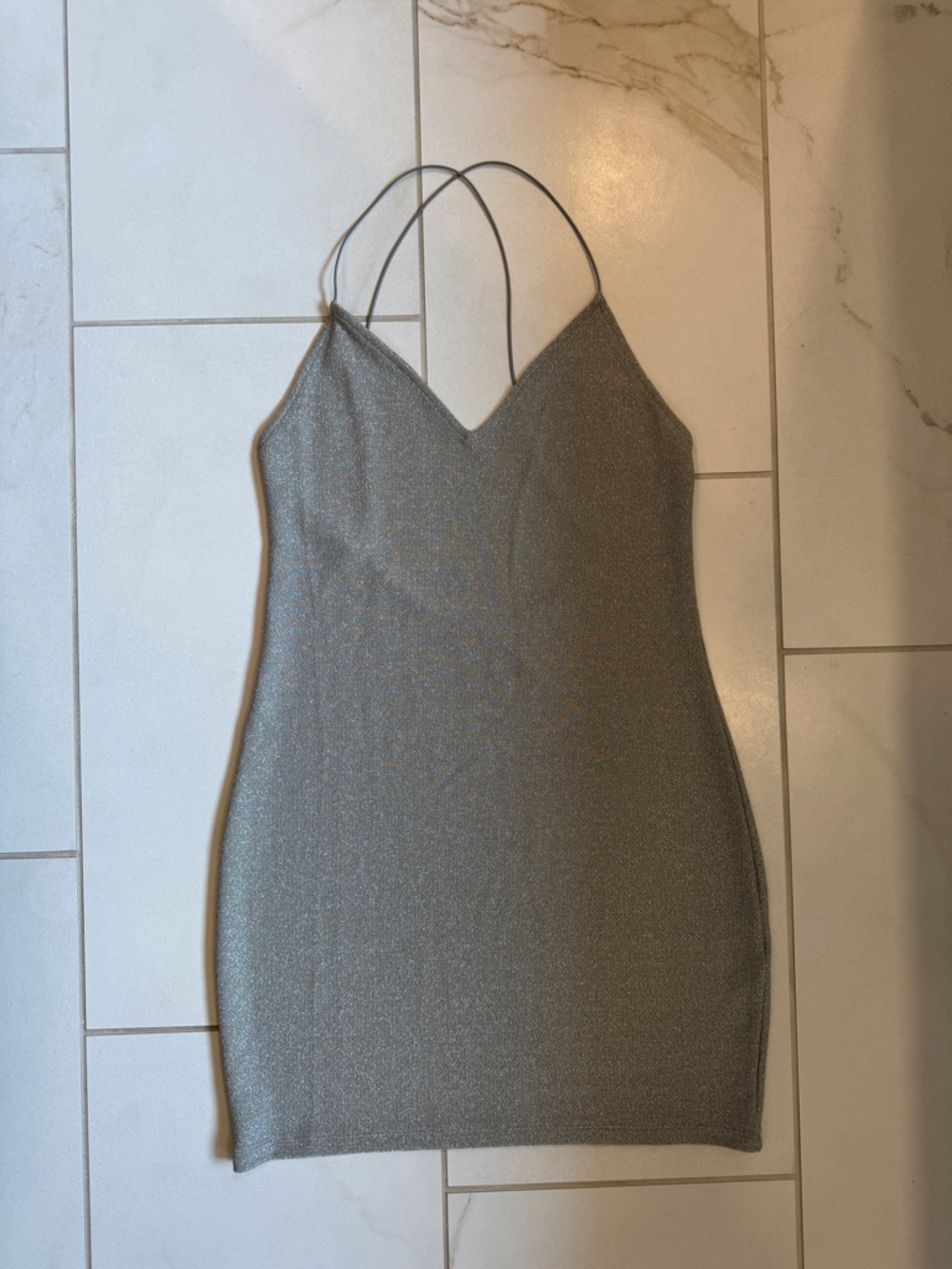 Sparkly Silver H&M Dress